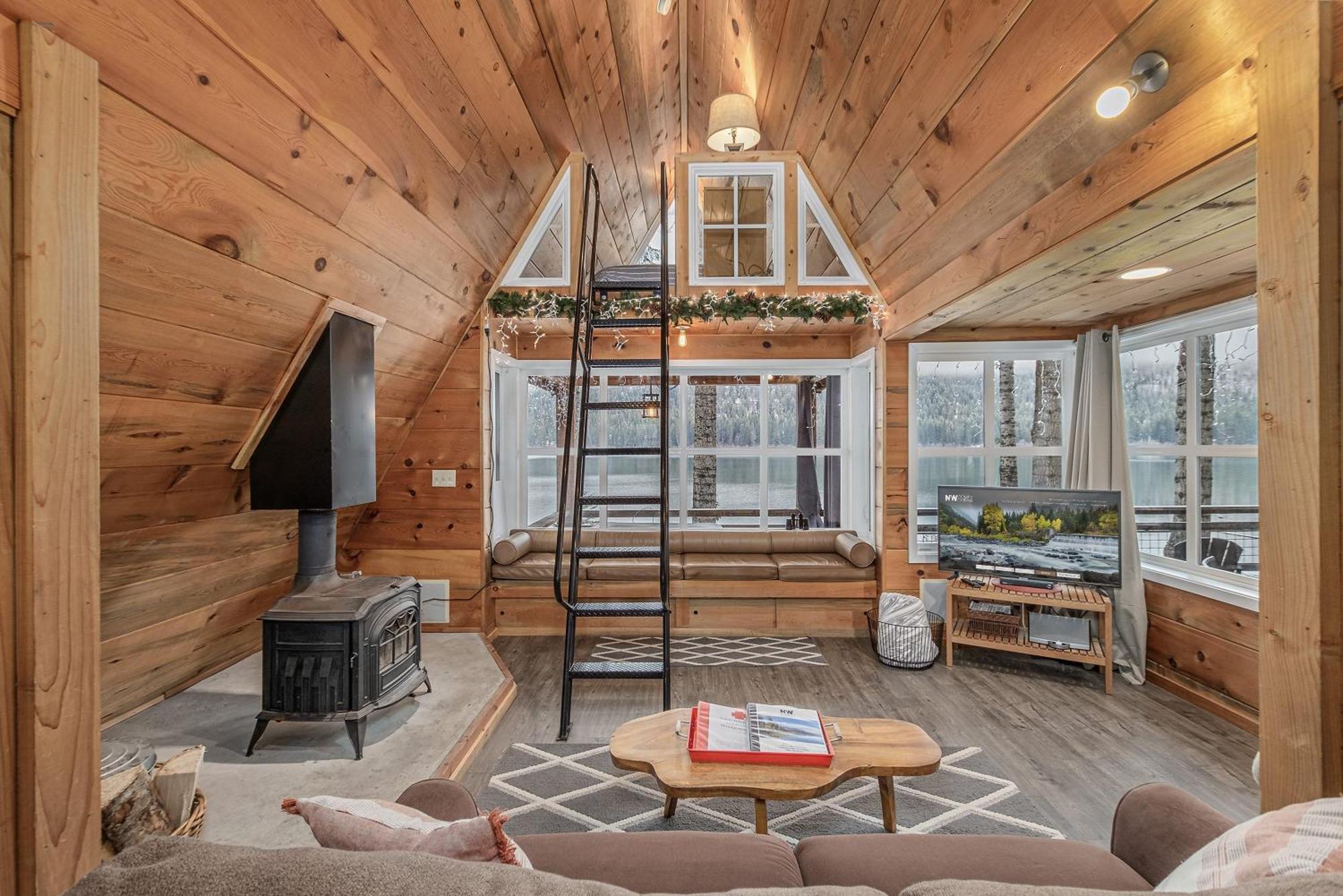 Doc Roy'S Legacy On Fish Lake By Nw Comfy Cabins Leavenworth Bagian luar foto
