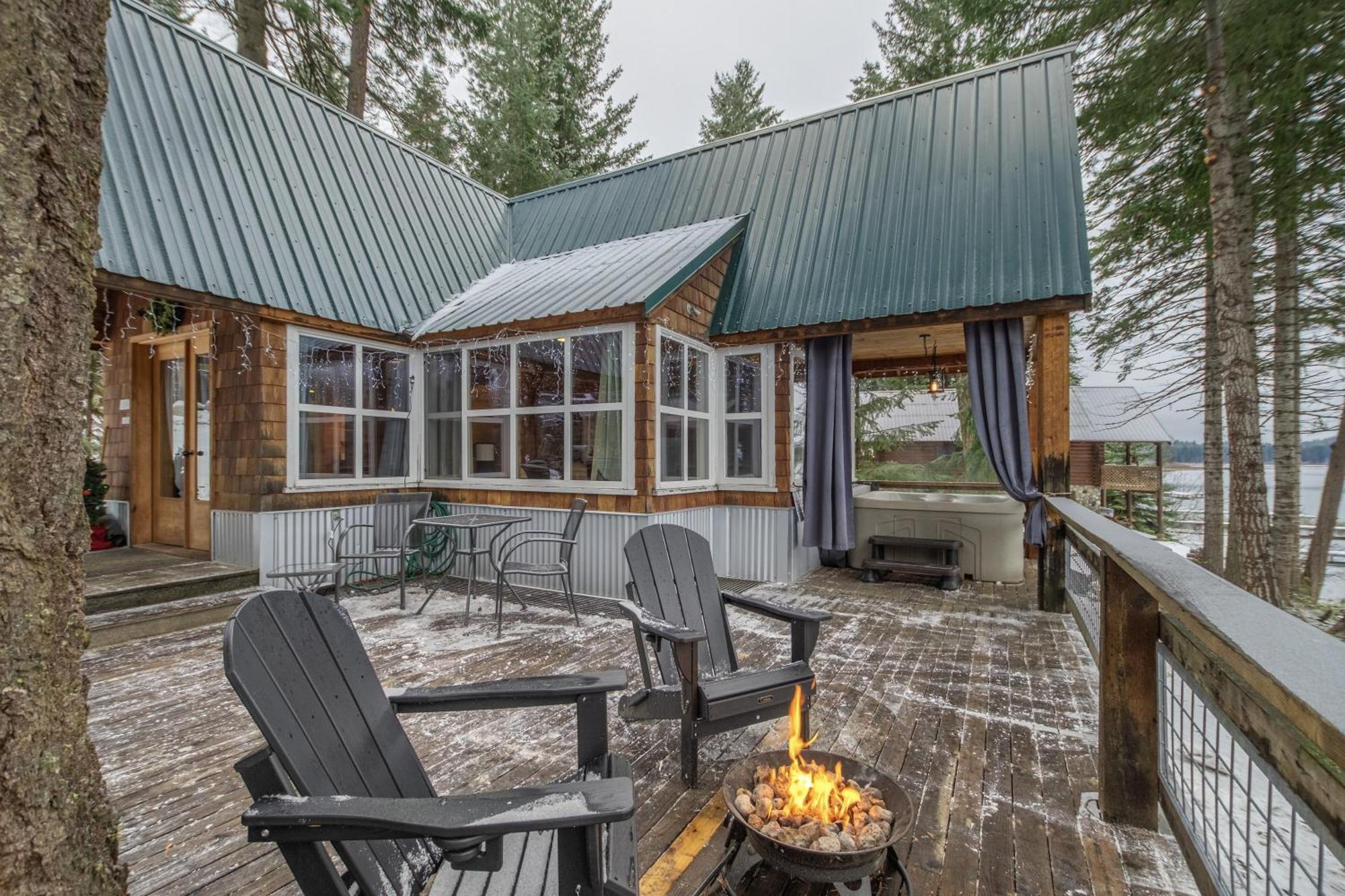 Doc Roy'S Legacy On Fish Lake By Nw Comfy Cabins Leavenworth Bagian luar foto